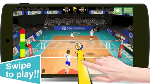 バレーボール 3D screenshot