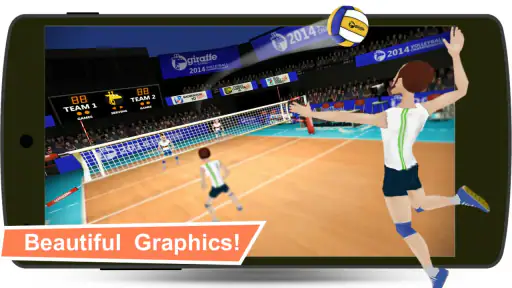 バレーボール 3D screenshot