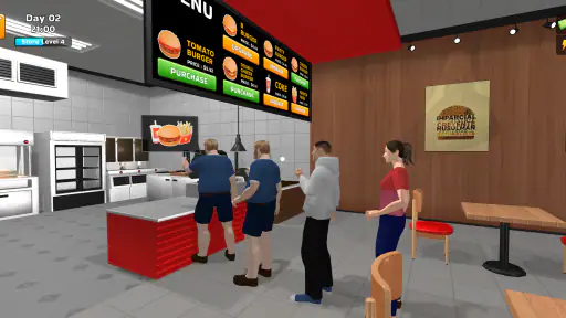 バーガーシミュレーター！(Burger Simulator) screenshot