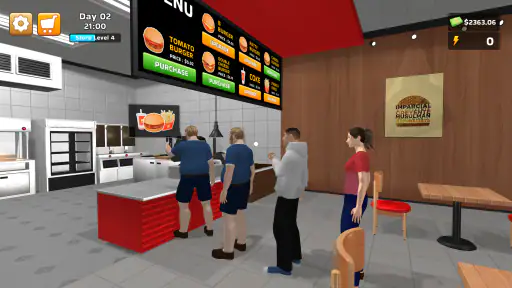 バーガーシミュレーター！(Burger Simulator) screenshot