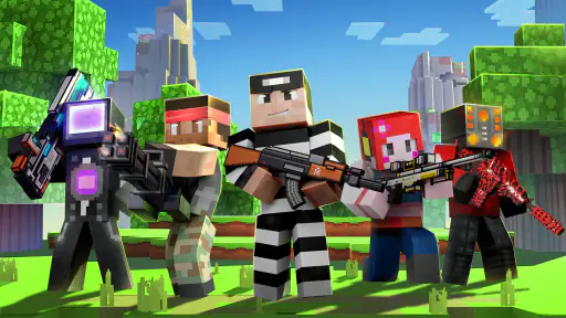 ピクセルシューティング：Cops N Robbers screenshot