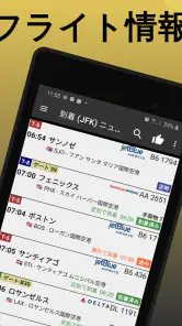 羽田空港 フライト情報 screenshot