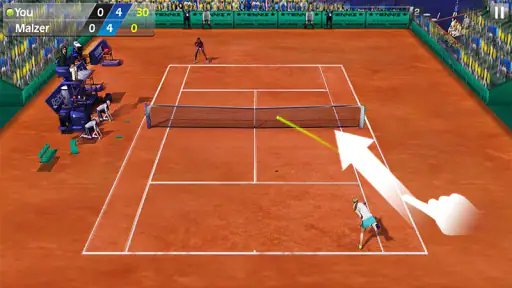 フリックテニス 3D - Tennis screenshot