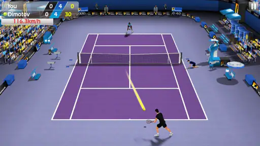 フリックテニス 3D - Tennis screenshot
