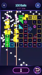 ブリックスブレーカーヒット—グローボール screenshot