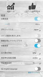 プロフェッショナルな気圧計 screenshot