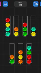 ボール選別 - 脳を鍛える色分けパズル ゲーム screenshot