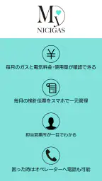 マイニチガス screenshot