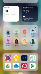 ランチャー iOS 17 Lite screenshot