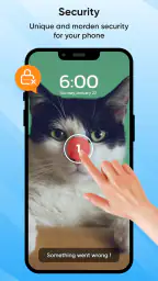 ロック画面をタッチ 写真をタッチ screenshot