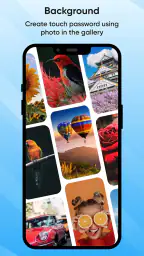 ロック画面をタッチ 写真をタッチ screenshot