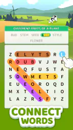 ワードサーチパズル: 楽しいwordサーチ screenshot