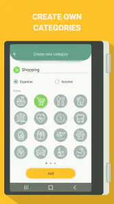予算と経理、財務、お金、経費トラッカ、お金管理、収入、貯金 screenshot