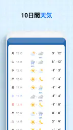 初画面天気- 予報 screenshot