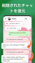削除されたメッセージの復元 screenshot