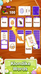 単語 クロンダイク：カードゲーム、ソリティア、連想脳トレ screenshot