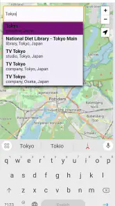 地図と行き方 screenshot