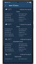 天気 – 正確な予報 screenshot