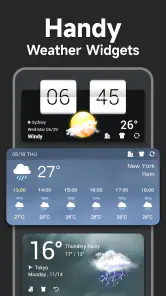 天気予報- よく当たる天気予報・荒天警報・綺麗なウィジェット screenshot