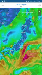 天気予報アプリ screenshot