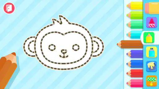 子どもぬりえ・お絵かき｜幼児知育学習 screenshot