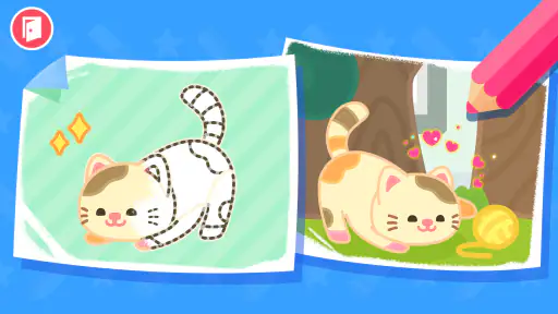 子どもぬりえ・お絵かき｜幼児知育学習 screenshot