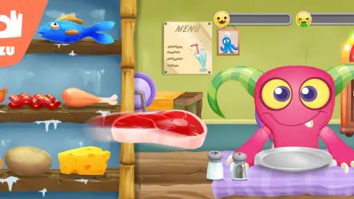 子供のためのモンスターシェフの料理ゲーム screenshot
