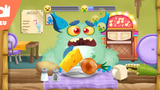 子供のためのモンスターシェフの料理ゲーム screenshot