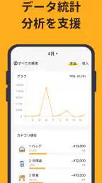 家計簿：予算管理、節約プラン、口座管理、可愛い、貯金計画 screenshot
