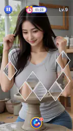 心つなぎパズル－熱いジグソー screenshot