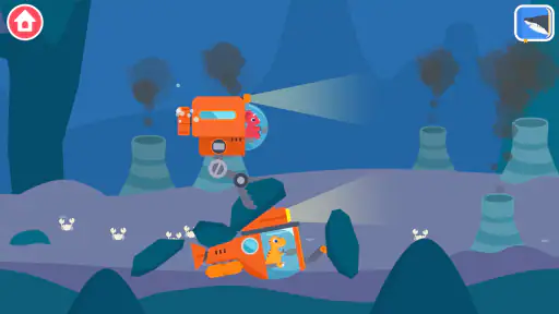 恐竜の科学調査船 - 自然科学子供の教育ゲーム screenshot