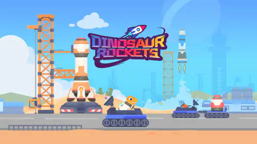 恐竜ロケットチーム - 子供向け科学啓蒙パズルゲーム screenshot