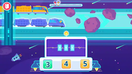 恐竜数学 - 子供のための数学教育ゲーム screenshot