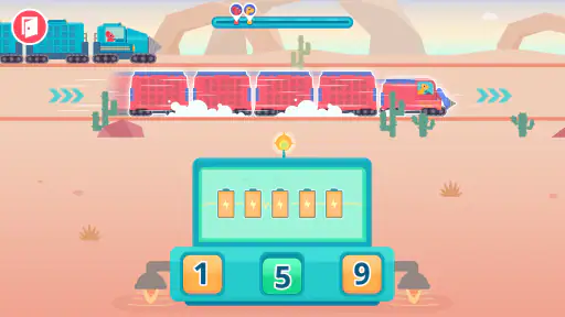 恐竜数学 - 子供のための数学教育ゲーム screenshot