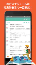 旅行プラン・旅行スケジュール作成アプリ：HareTabi screenshot