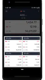 旅行通貨楽換算 - 外国為替レート変換、旅行会計 screenshot