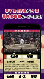 日本相撲協会公式アプリ｢大相撲｣ screenshot