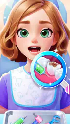 歯医者 ドクター 子供 ゲーム - 歯磨きゲーム 共 動物 screenshot