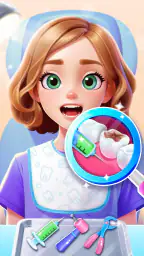 歯医者 ドクター 子供 ゲーム - 歯磨きゲーム 共 動物 screenshot