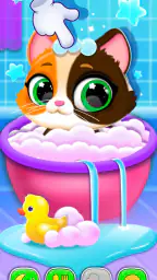 猫ゲーム— ペットサロン 付き 動物ゲーム 為に ねこ screenshot