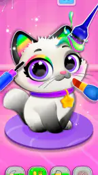 猫ゲーム— ペットサロン 付き 動物ゲーム 為に ねこ screenshot
