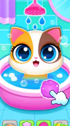 猫ゲーム— ペットサロン 付き 動物ゲーム 為に ねこ screenshot
