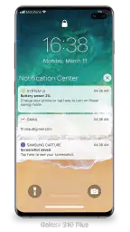 画面のロックと通知iOS 26 screenshot