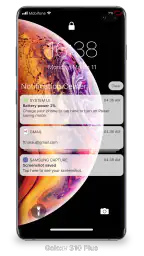 画面のロックと通知iOS 26 screenshot