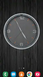省エネアナログ時計ライブ壁紙 screenshot