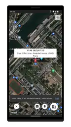私の場所: 住所、位置情報の共有、写真と位置情報ウィジェット screenshot