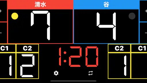 空手スコアボード screenshot