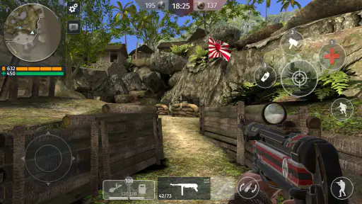 第二次世界大戦:FPSゲーム 銃撃戦と鉄砲 PVP WWII screenshot