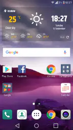 簡単な天気＆時計ウィジェット screenshot