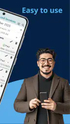 簡単な請求書: 領収書、見積書 screenshot